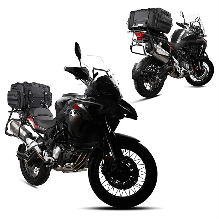 Expandable Motorcycle Tail Bag